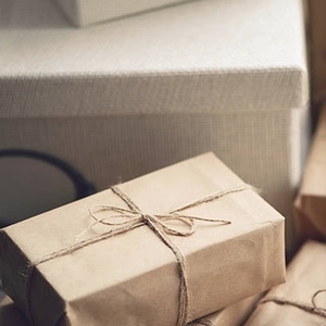 Cardboard Storage Boxes Set